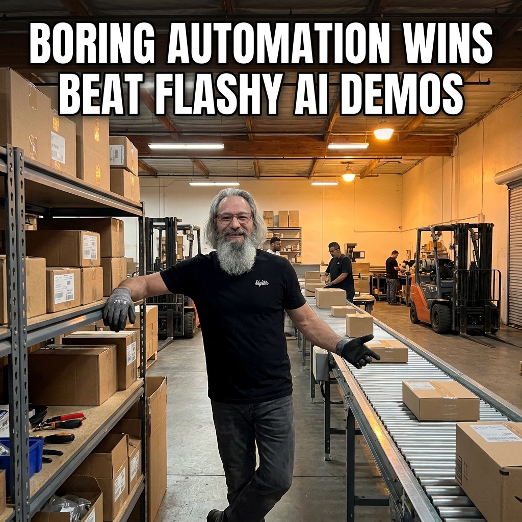 Boring Automation Wins Beat Flashy AI Demos