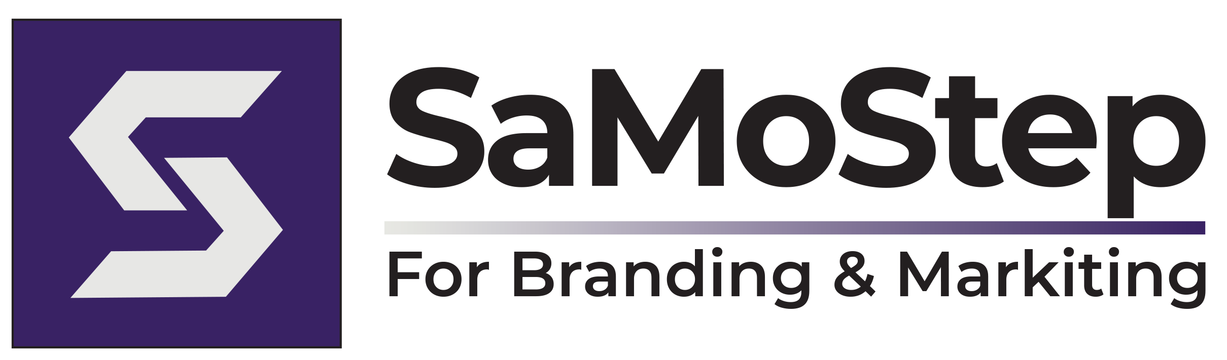SaMoStep — For Branding & Marketing