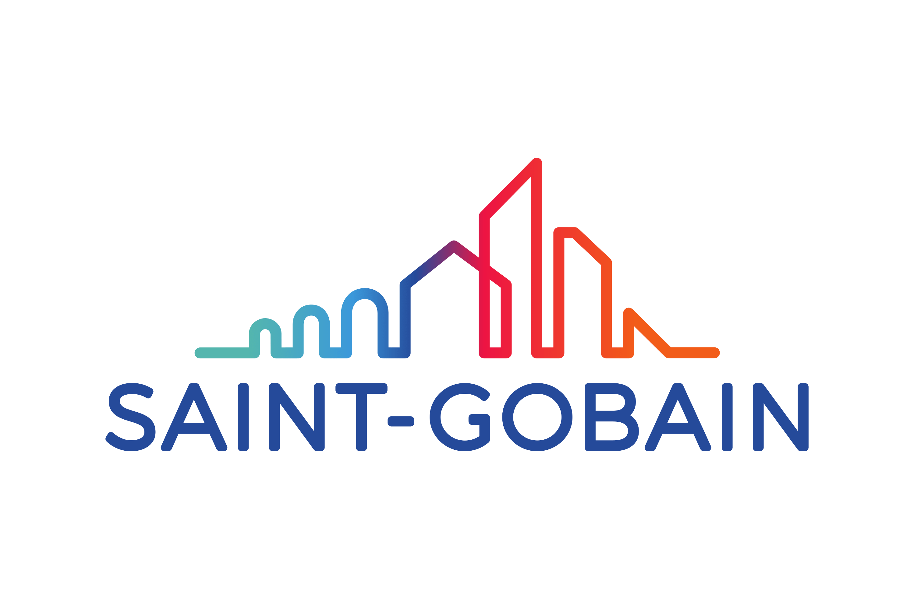 Logo Saint-Gobain, Vitrage (France), partenaire fabricant européen de G&D Fenestration