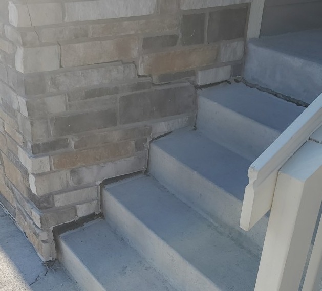 Stoop Step Lifting - Before