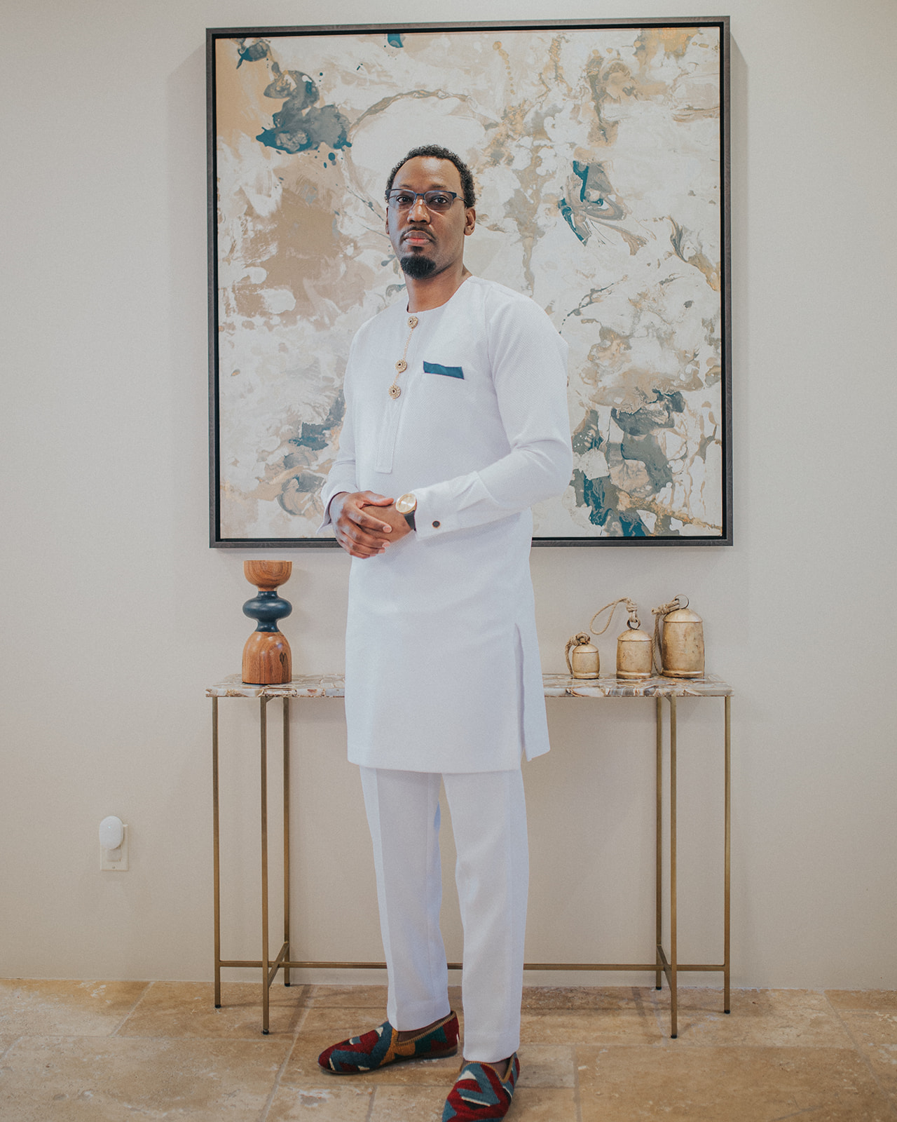 Ivory Ceremonial Tunic