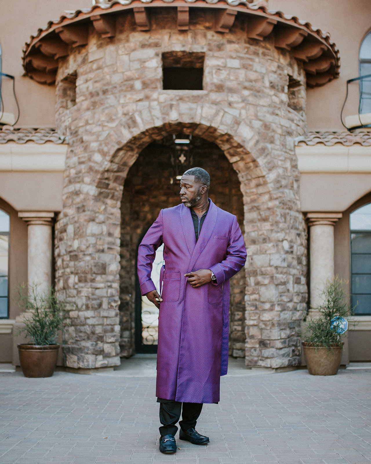 Amethyst Long Coat