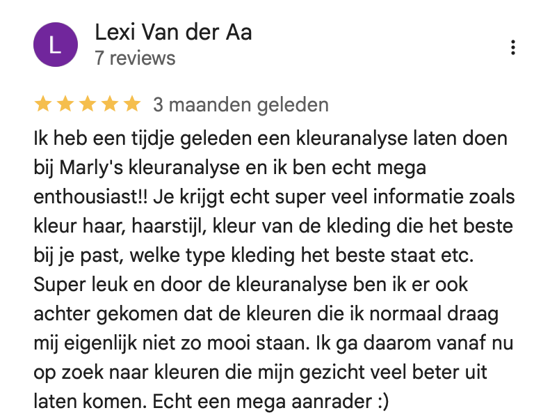 Review van Lexi Van der Aa