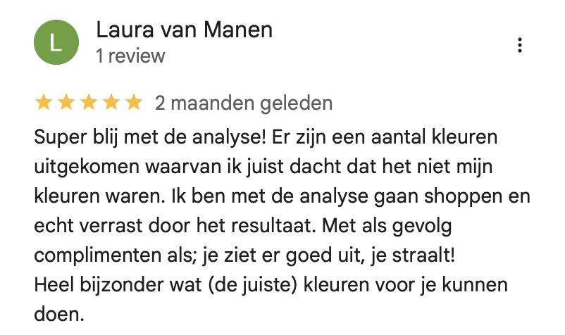Review van Laura van Manen