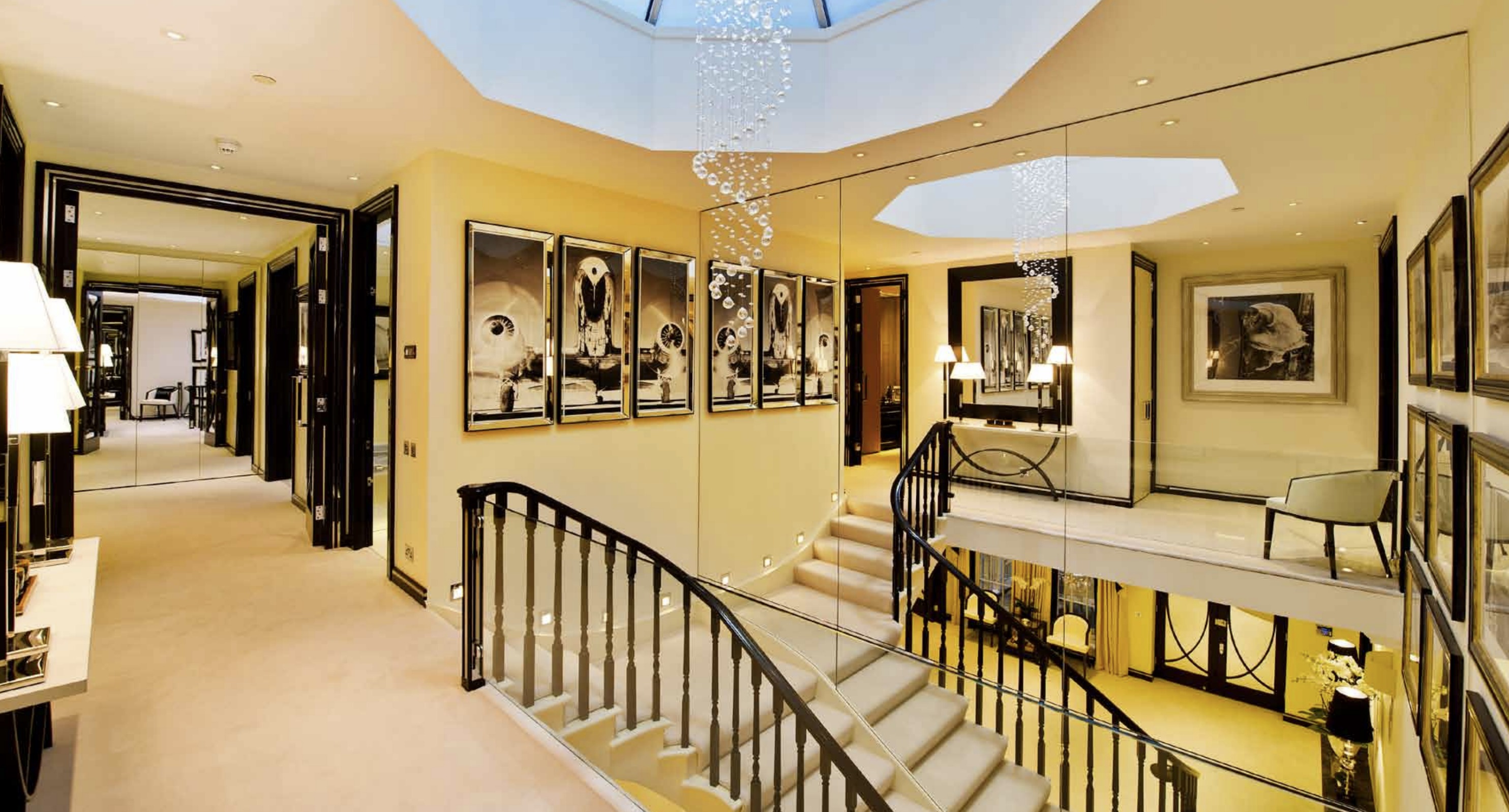 Knightsbridge Villa - Curved Staircase Gallery