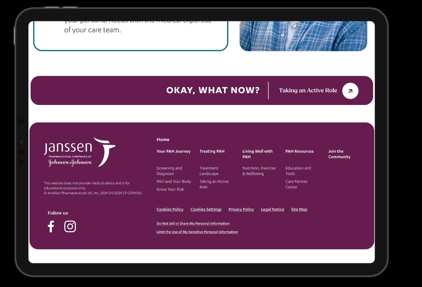 Footer Navigation