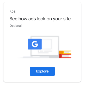 See how ads look on your site