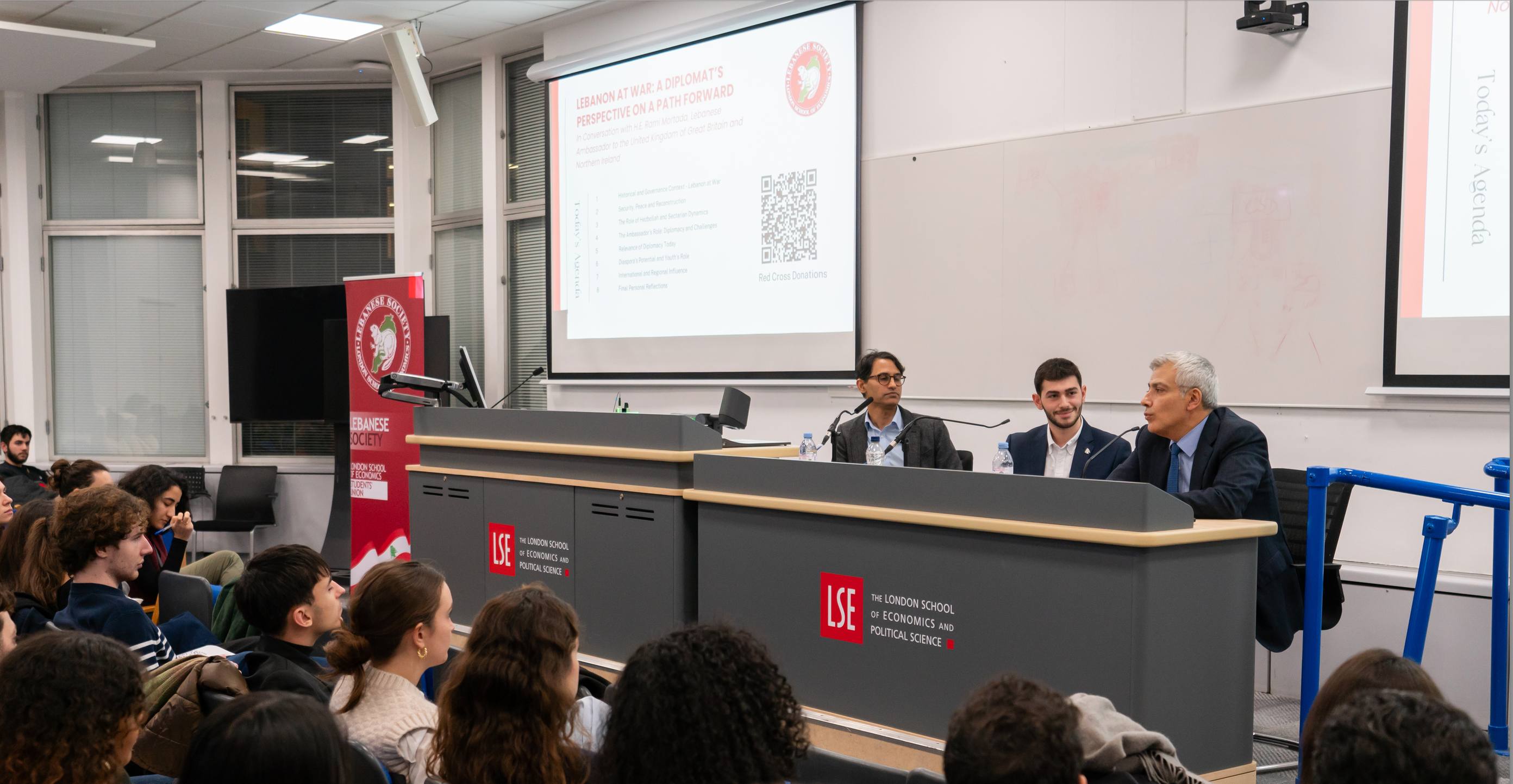 Fireside Chat with H.E. Rami Mortada at LSE
