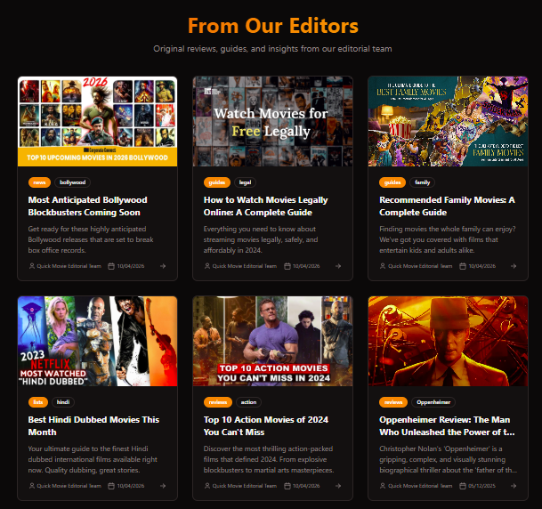 Editorial Content