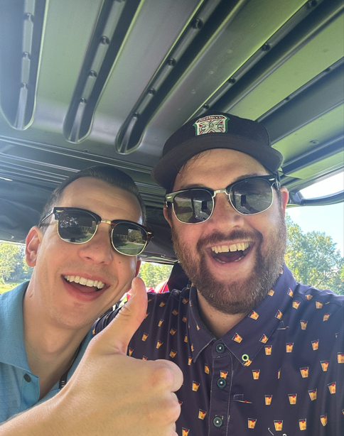 Golf Cart Selfie