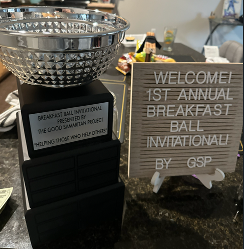 BBI Trophy and Welcome Sign