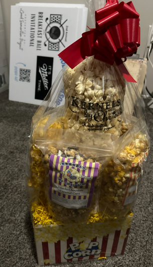 Popcorn Gift Basket Prize