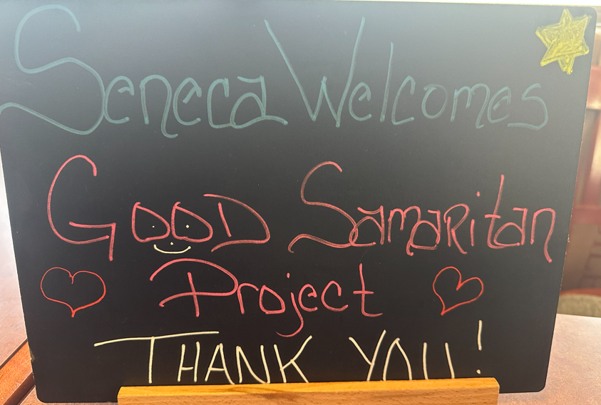 Seneca Welcomes GSP Sign