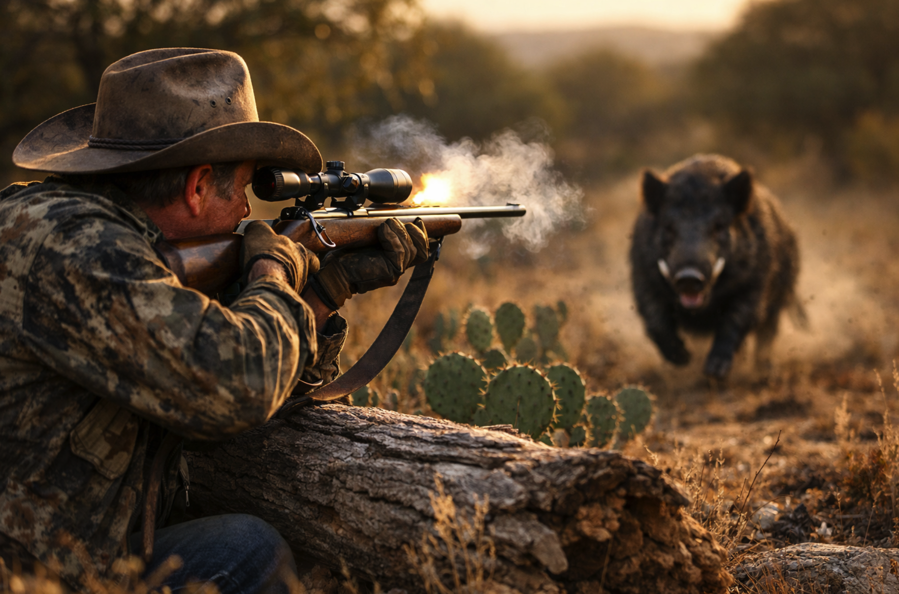 American hunter practicing self-sustenance - Second Amendment rights and conservative American values