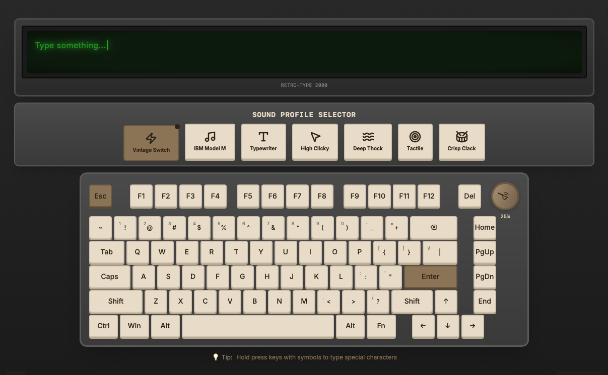 Vintage Keyboard