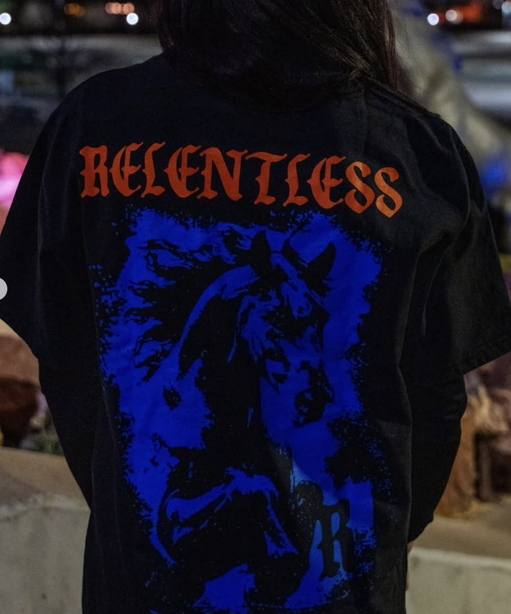 Back of horse design shirt