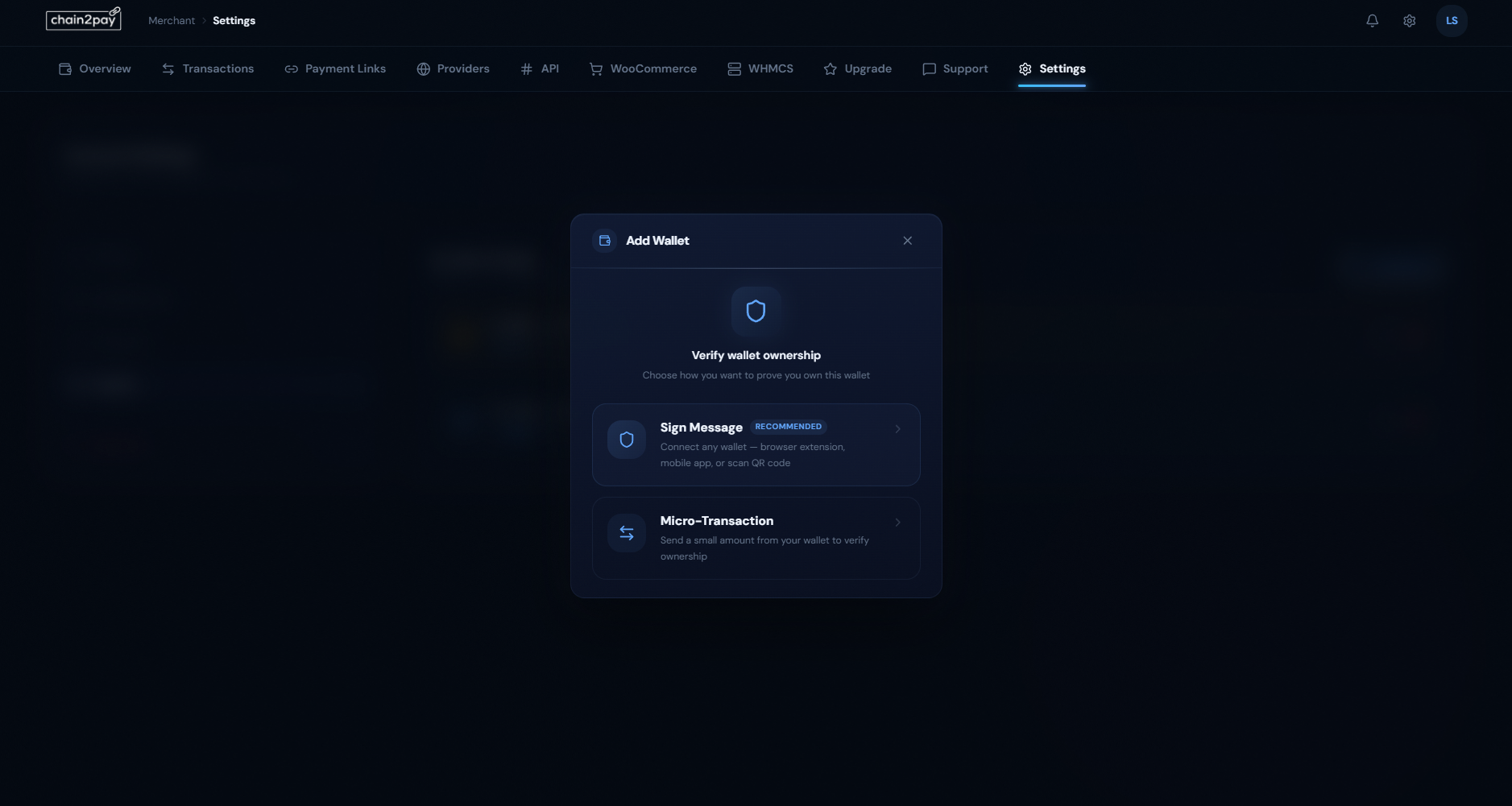 Connect Your Wallet