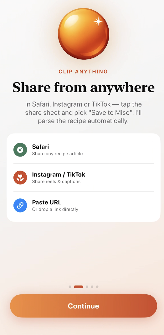 Universal clipper - share from anywhere