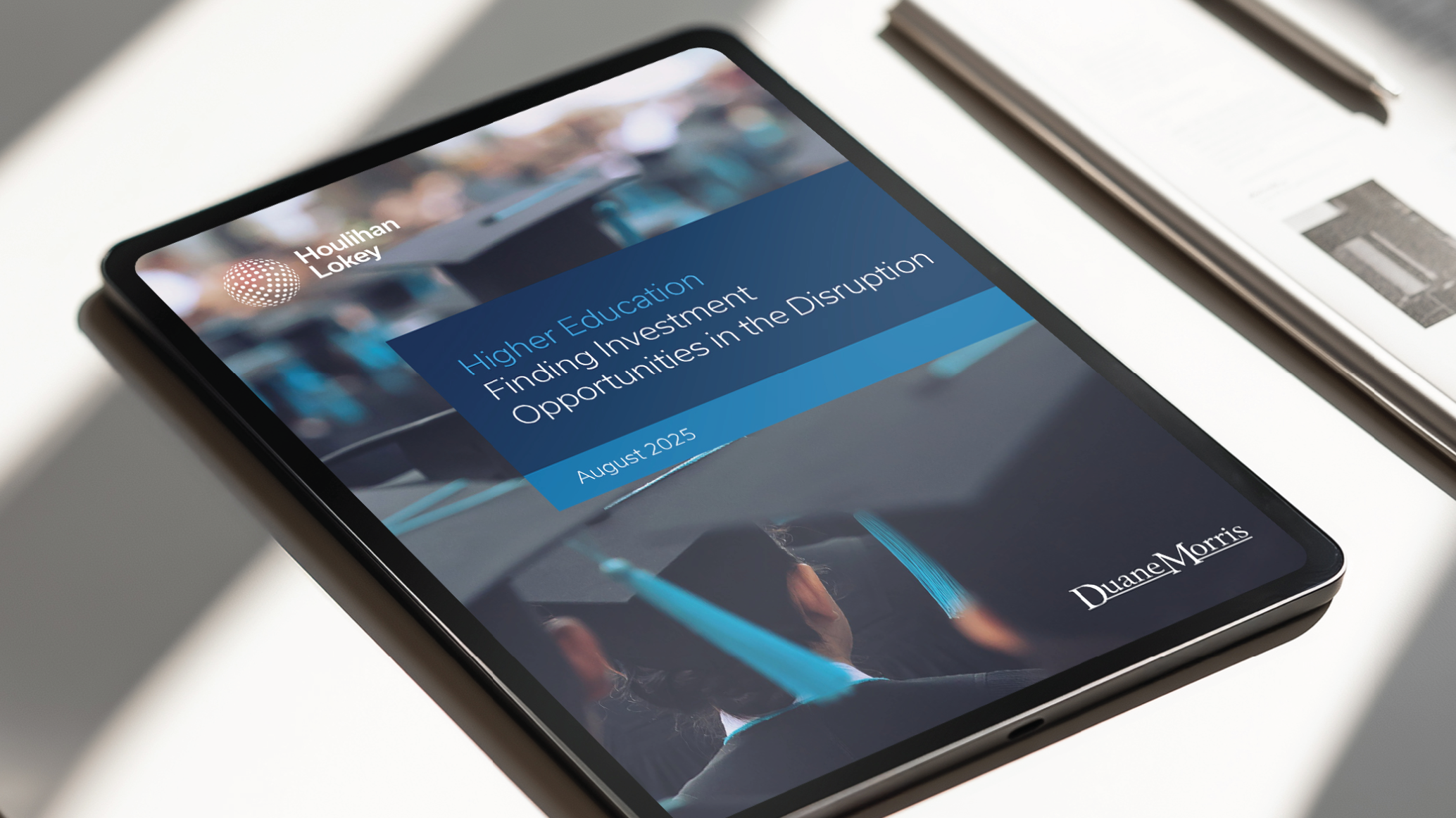 Houlihan Lokey Higher Education report on iPad