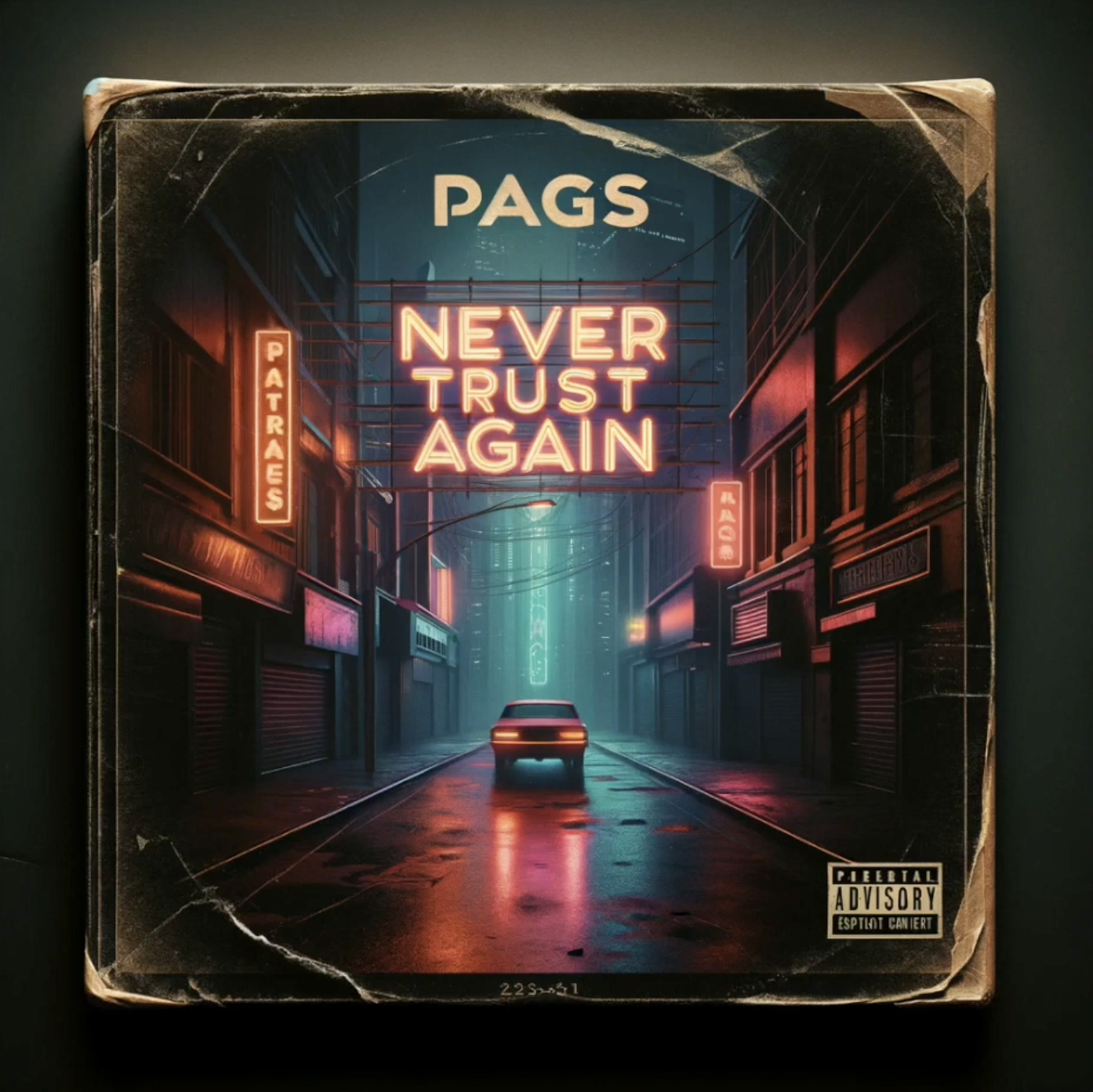 Never Trust Again album cover