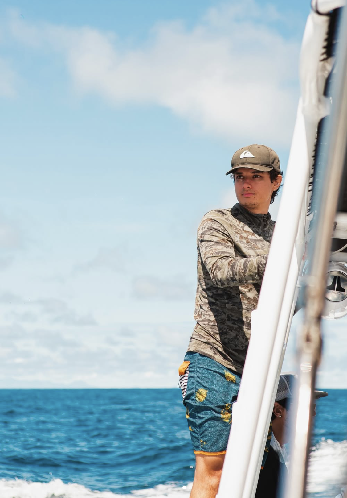 Capitán en el bote