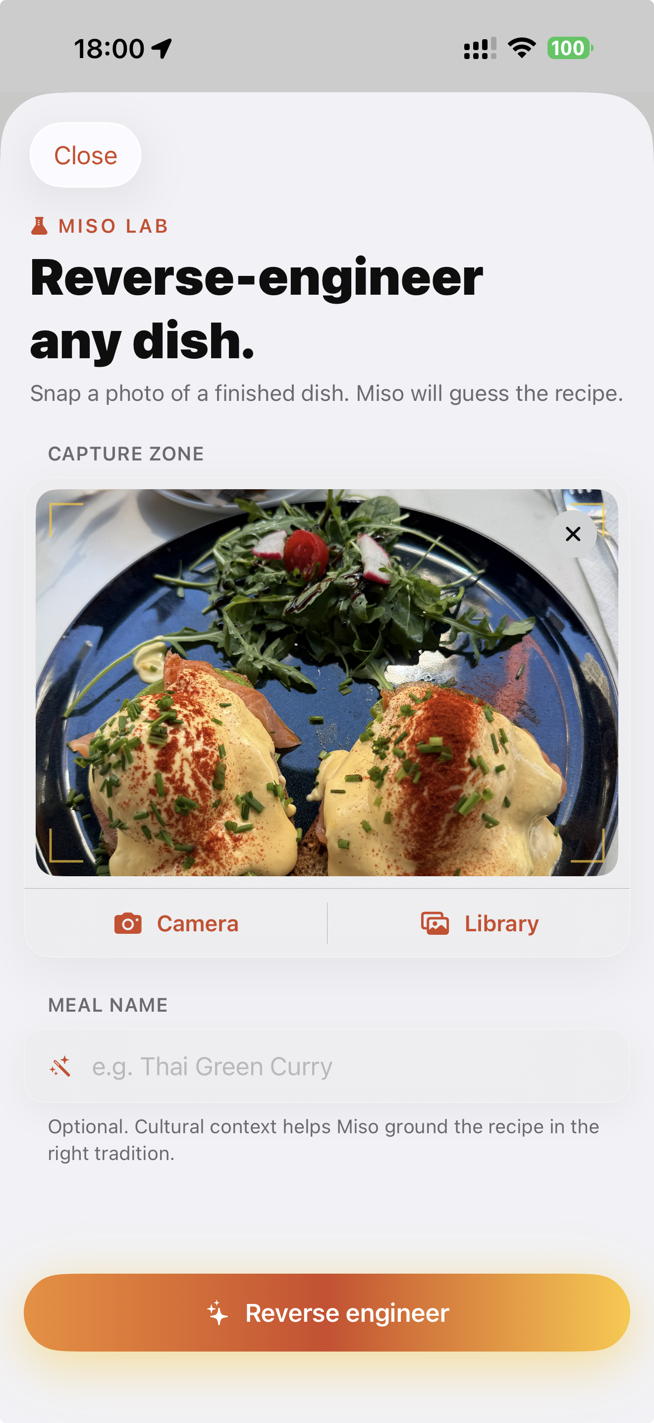 Miso Lab - Reverse engineer any dish