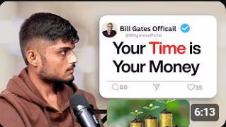 Your Time is Your Money