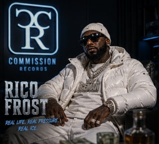 Rico Frost Commission Records studio promotional photo