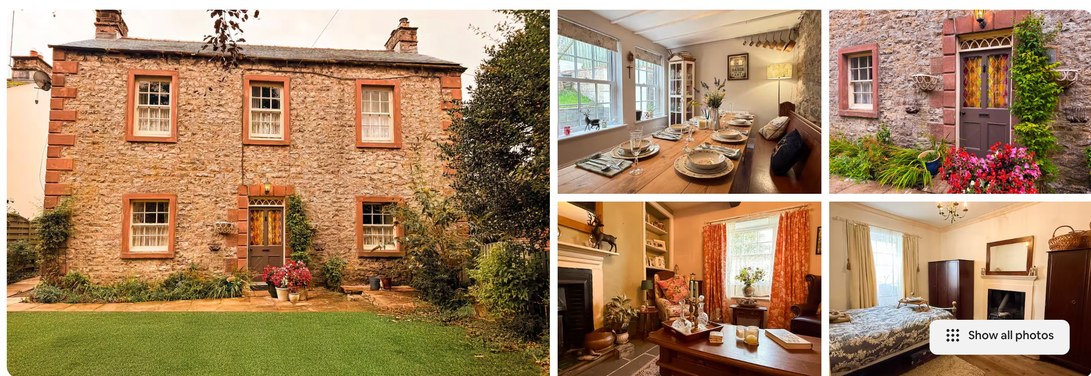 Charming stone cottage in Morland with cozy interiors