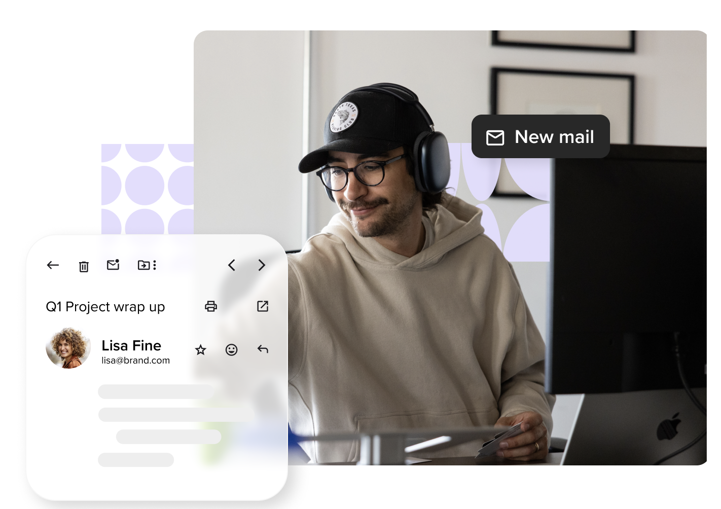 Email feature with Titan
