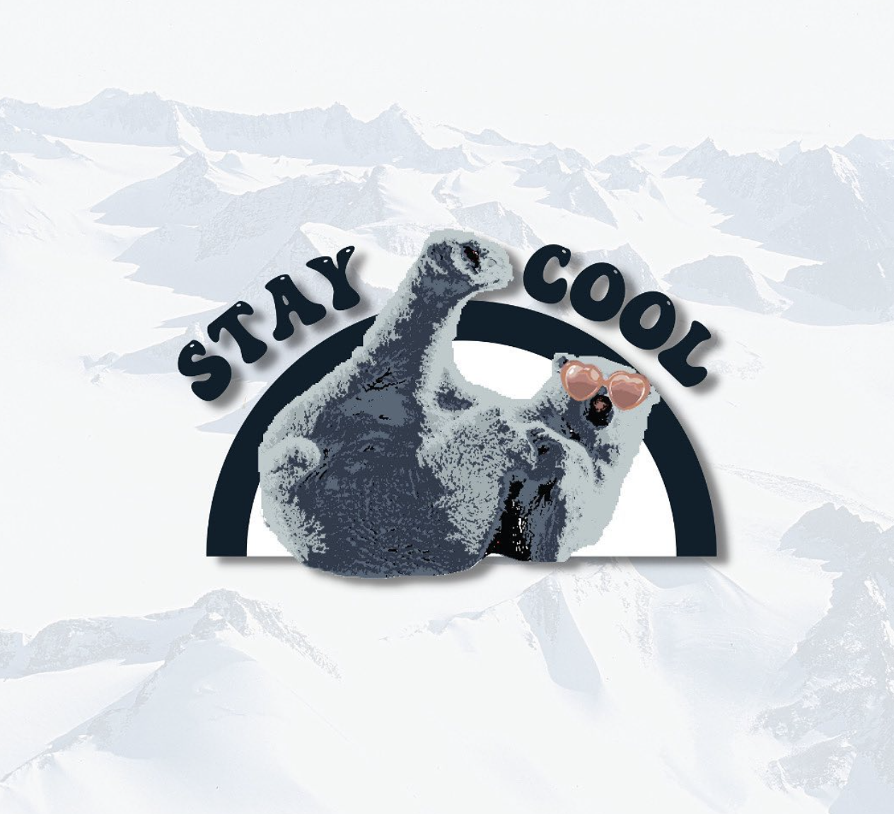 Stay Cool sloth design