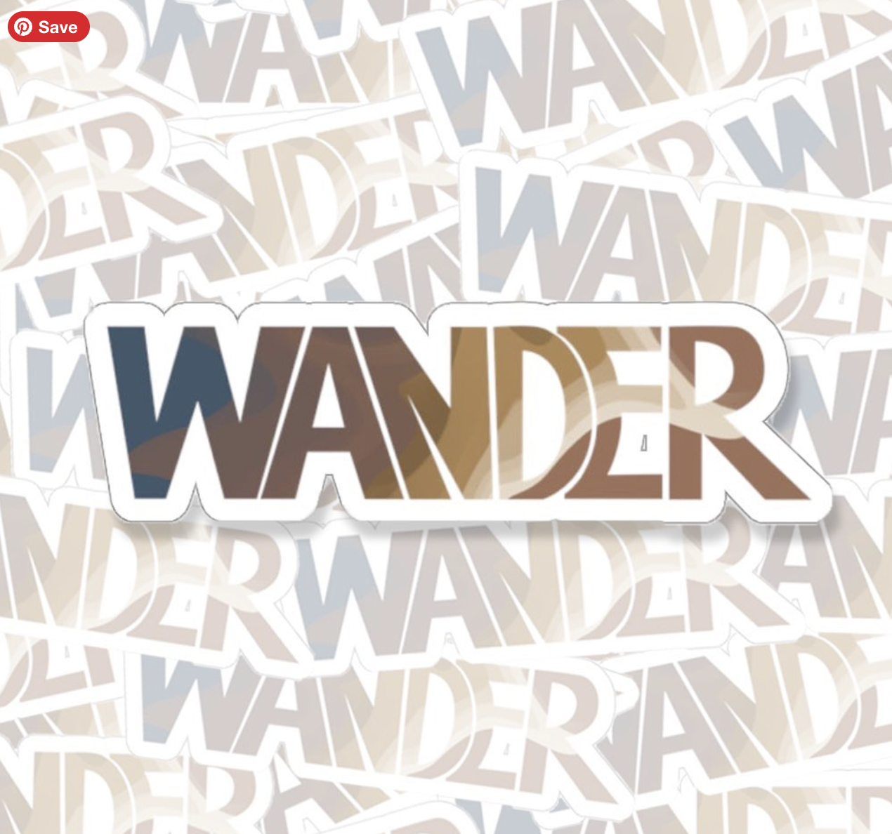 Wander stickers