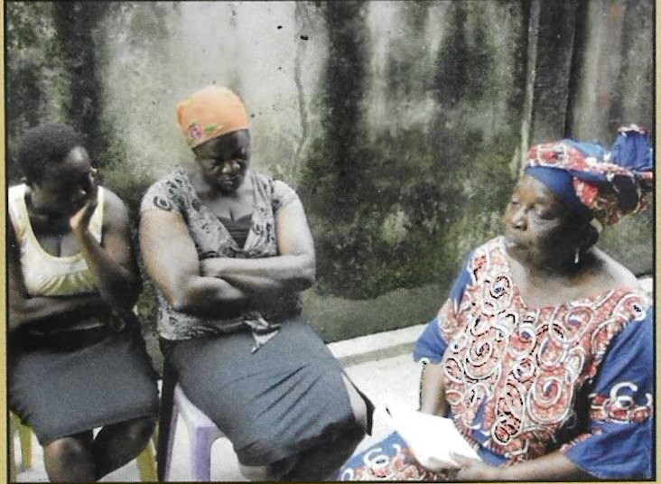 Widows gathered during the KUTH visitation