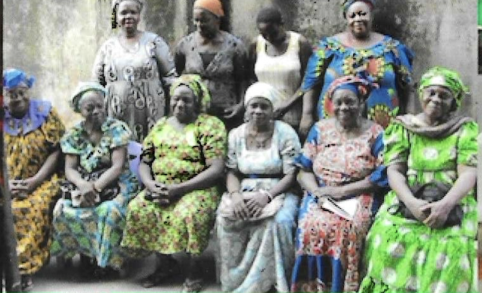 Two elderly widows during the KUTH outreach