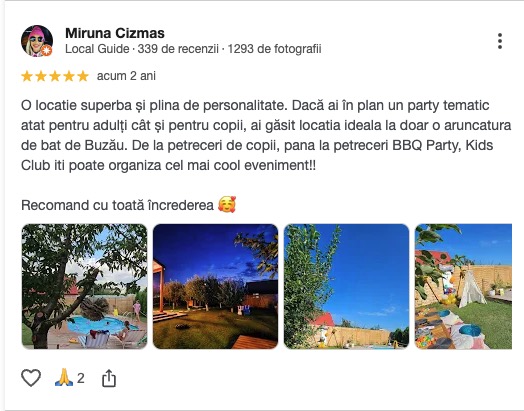 Recenzia Mihaita Alexandrescu - ceva special pentru copii la Kids Club