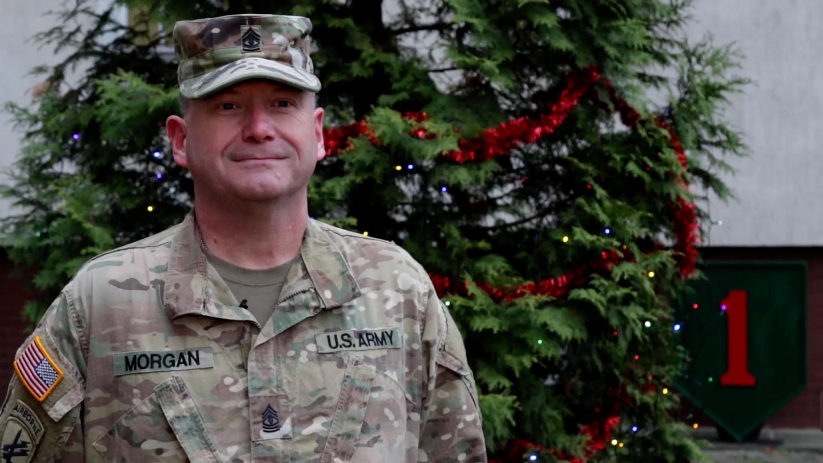 1st Sgt. Kevin Morgan, USA, Retired
