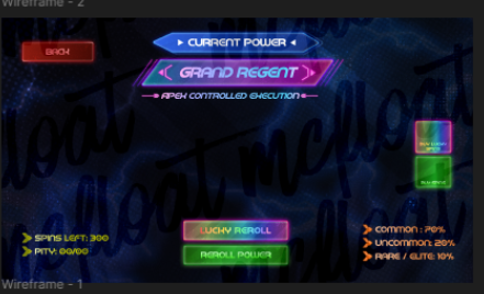 Grand Regent Interface