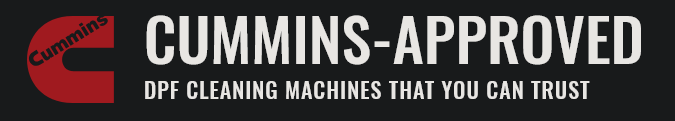 Cummins-Approved DPF Cleaning Machines That You Can Trust certification banner