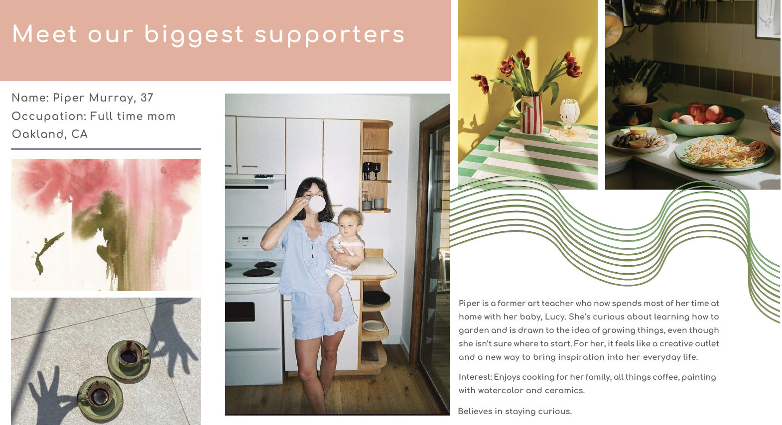 Meet our biggest supporters — Piper Murray