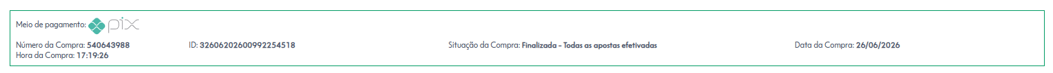 Comprovante de Participação