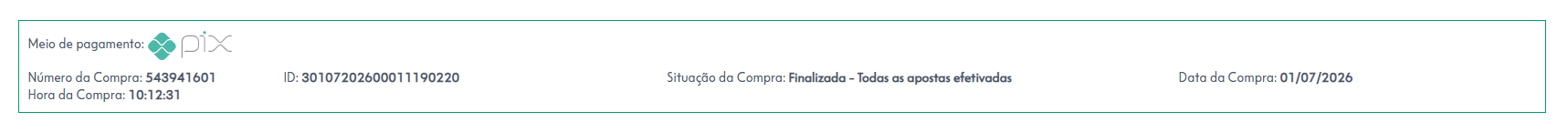 Comprovante de Participação