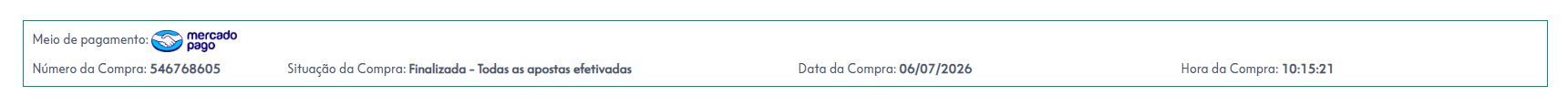 Comprovante de Participação