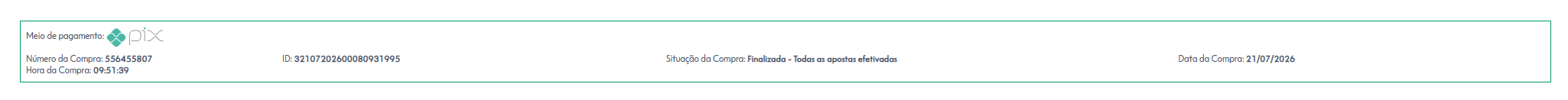 Comprovante de Participação