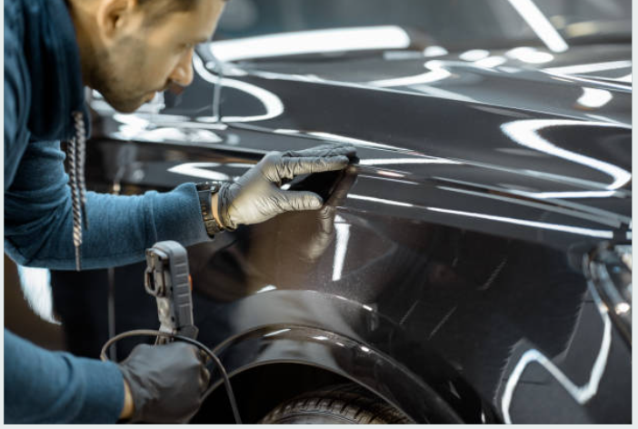 Exterior detailing & vehicle care service photograph