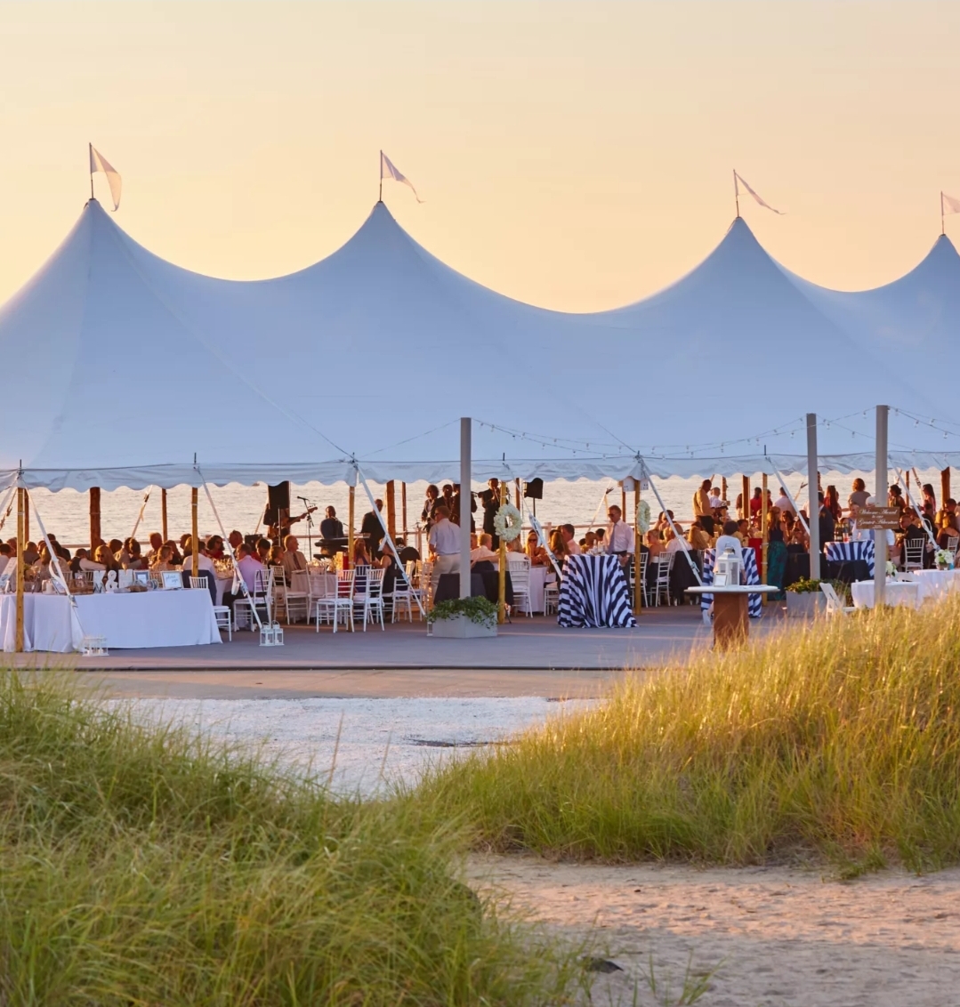Beach Tent Reception
