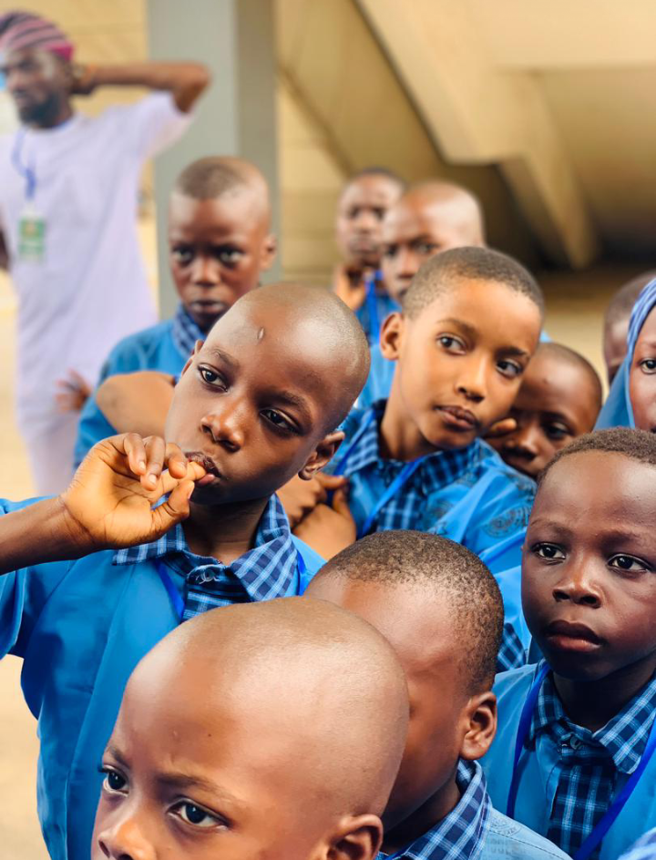 Students during activities