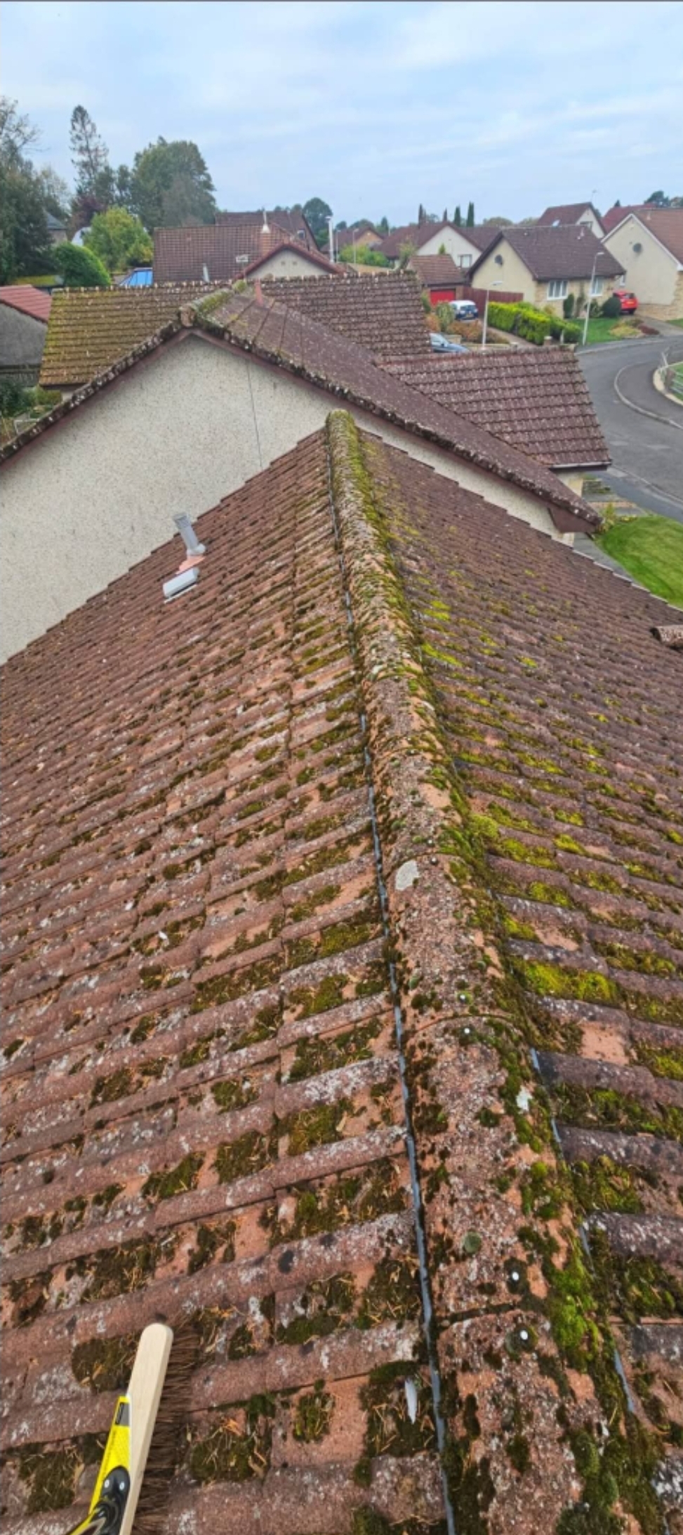 Before - Roof needing repair