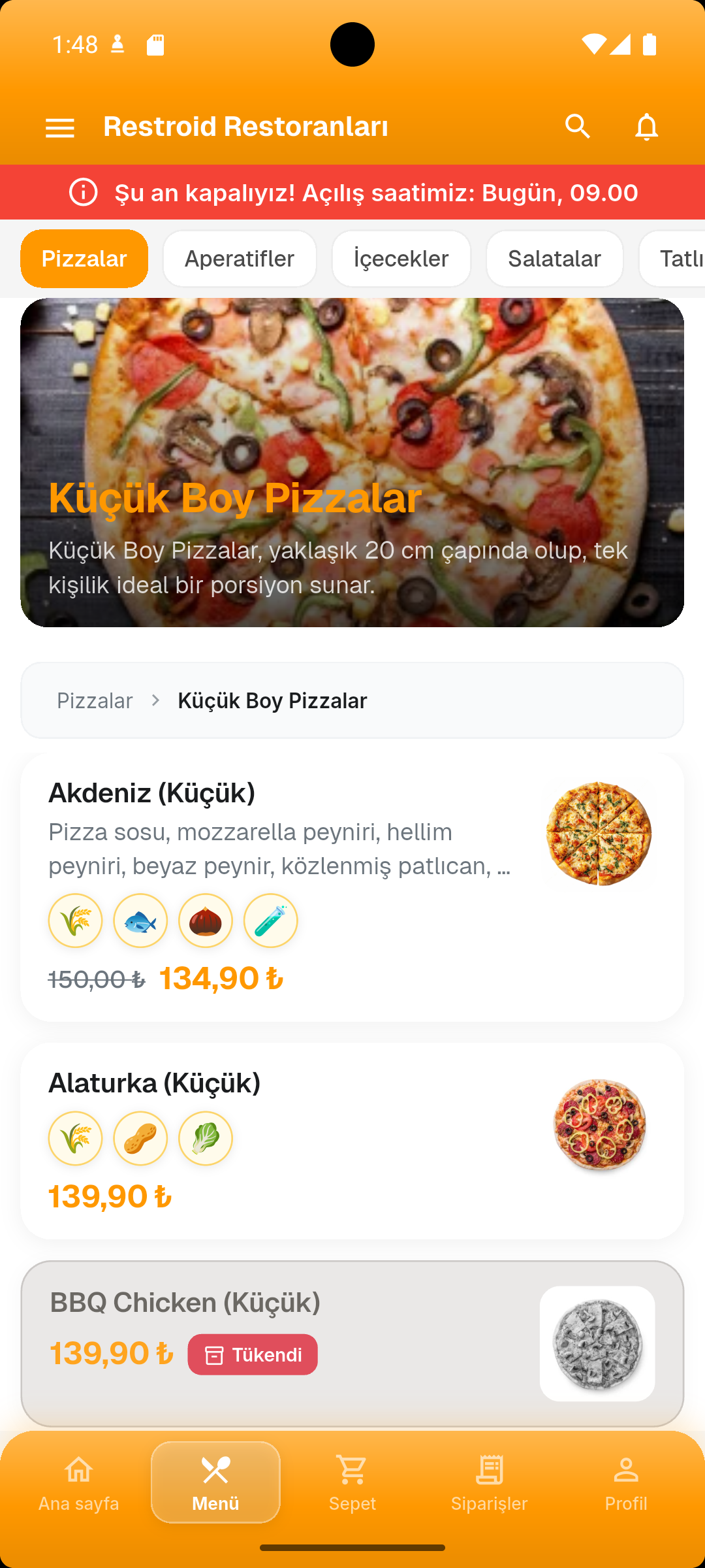 Ürün Listesi & Stok