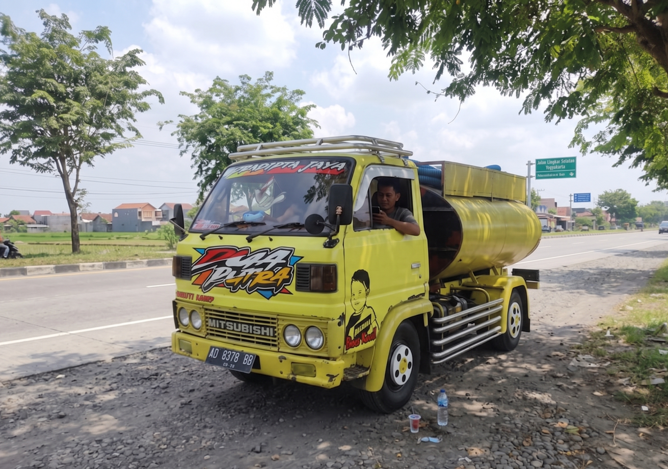 Truk Sedot WC Erolaz Jaya
