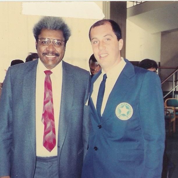 With Don King